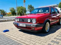 Gebraucht VW Golf III 90 PS (66 kW) 1991 Rot Kleinwagen