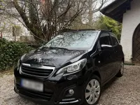 Gebraucht Peugeot 108 69 PS (50 kW) 2014 Schwarz Kleinwagen