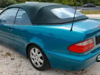 Gebraucht Mercedes CLK230 Avantgarde 193 PS (141 kW) 2000 Grün Cabrio