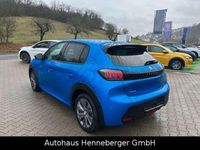 Gebraucht Peugeot e-208 Allure 100 kW (136 PS) 2023 Blau Kleinwagen
