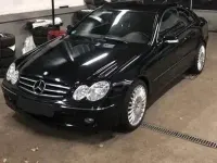 Gebraucht Mercedes CLK200 184 PS (135 kW) 2008 Schwarz Coupé