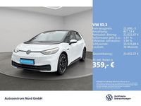 Gebraucht VW ID.3 Pro Performance 150 kW (204 PS) 2022 Gletscherweiß metallic schwarz Kleinwagen