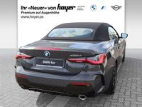 Neu BMW 430 Cabriolet M Sport 286 PS (210 kW) 2025 Grau (dravitgrau metallic) Cabrio