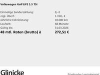 Neu VW Golf VIII Life 150 PS (110 kW) 2026 Anemonenblau metallic Limousine