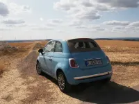 Gebraucht Fiat 500C Lounge 86 PS (63 kW) 2011 Blau Cabrio