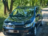 Gebraucht VW Touran Comfortline 105 PS (77 kW) 2011 Blau Van / Kleinbus