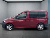 Gebraucht VW Caddy 122 PS (89 kW) 2021 Rot Van / Kleinbus