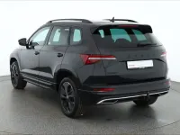 Gebraucht Skoda Karoq Style 150 PS (110 kW) 2017 Moon weiß metallic (metallic) SUV