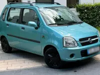 Używany Opel Agila 2003 Zielony Minivan