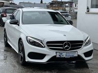 gebraucht Mercedes C180 d Lim. AMG Line Night LED Navi AHK