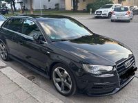 Gebraucht Audi A3 S-Line 150 PS (110 kW) 2015 Schwarz Limousine