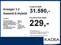 Neu Jeep Avenger Summit 110 PS (80 kW) 2026 Snow white mit dach in volcano SUV