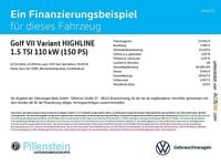 Gebraucht VW Golf VIII Highline 150 PS (110 kW) 2021 Grau Kombi