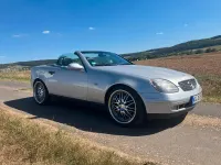 Gebraucht Mercedes SLK230 193 PS (141 kW) 1997 Silber Cabrio