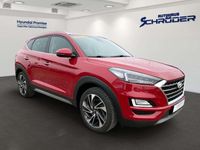 Gebraucht Hyundai Tucson Premium 136 PS (100 kW) 2019 Fiery red / met SUV