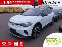 Gebraucht VW ID.4 150 kW (204 PS) 2020 Gletscherweiß metallic schwarz (metallic) SUV