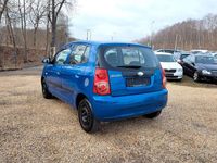 Gebraucht Kia Picanto Attract 65 PS (47 kW) 2010 Blau Kleinwagen