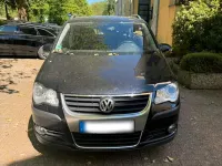 Używany VW Touran Cross 2009 Czarny Minivan