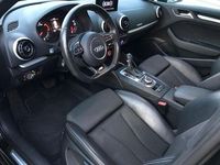 Gebraucht Audi A3 S-Line 184 PS (135 kW) 2015 Schwarz Limousine