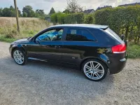 Gebraucht Audi A3 S-Line 160 PS (117 kW) 2007 Schwarz Kleinwagen