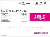Gebraucht VW Tiguan Goal 150 PS (110 kW) 2025 Schwarz SUV
