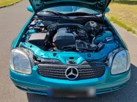 Gebraucht Mercedes SLK200 136 PS (100 kW) 2000 Grün Cabrio
