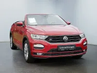 Gebraucht VW T-Roc Cabriolet R-line 150 PS (110 kW) 2021 Rot Cabrio