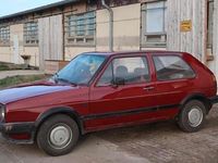 Gebraucht VW Golf II 1987 Rot Kleinwagen