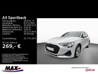 Brugt Audi A3 Advanced 204 HK (150 kW) 2025 Hvid Sedan