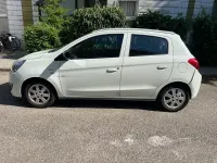 Gebraucht Mitsubishi Space Star Basis 71 PS (52 kW) 2018 Weiß Kleinwagen