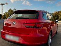 Gebraucht Seat Leon ST 110 PS (80 kW) 2014 Rot Kombi