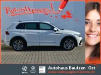 Gebraucht VW Tiguan R-line 150 PS (110 kW) 2021 Pure white SUV