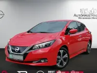 Gebraucht Nissan Leaf N-Connecta 110 kW (150 PS) 2021 Rot Kleinwagen