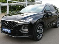 Gebraucht Hyundai Santa Fe Premium 200 PS (147 kW) 2019 Schwarz metallic SUV