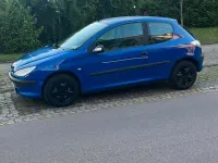 Gebraucht Peugeot 206 60 PS (44 kW) 2001 Blau Kleinwagen