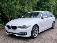 Gebraucht BMW 318 143 PS (105 kW) 2015 Weiß Kombi