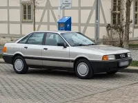 Gebraucht Audi 80 75 PS (55 kW) 1988 Silber Limousine