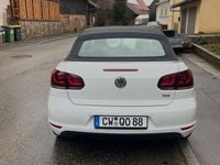 Gebraucht VW Golf Cabriolet 105 PS (77 kW) 2015 Weiß Cabrio