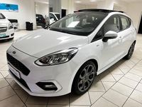Gebraucht Ford Fiesta ST-Line 101 PS (74 kW) 2018 Weiß Kleinwagen