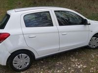 Gebraucht Mitsubishi Space Star 70 PS (51 kW) 2019 Weiß Kleinwagen