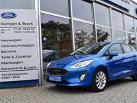 Gebraucht Ford Fiesta Titanium 101 PS (74 kW) 2019 Dynamicblau metallic Kleinwagen