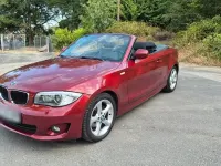 Gebraucht BMW 118 Cabriolet Sport Line 143 PS (105 kW) 2011 Rot Cabrio