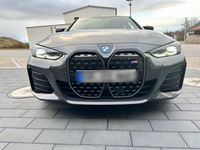 gebraucht BMW i4 M50 Gran Coupé Dravitgrau Leder Head Up