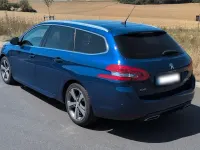Gebraucht Peugeot 308 Allure GT-Line 131 PS (96 kW) 2018 Blau Kombi
