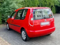 Gebraucht Skoda Roomster Plus Edition 75 PS (55 kW) 2011 Rot Van / Kleinbus