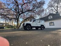 Gebraucht Land Rover Defender SE 122 PS (89 kW) 2009 Weiß Kombi