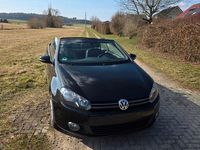 Gebraucht VW Golf Cabriolet 105 PS (77 kW) 2012 Schwarz Cabrio