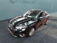 Gebraucht Audi A3 Advanced 116 PS (85 kW) 2022 Schwarz Limousine