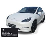 Gebraucht Tesla Model Y Long Range AWD 258 kW (351 PS) 2022 Weiß SUV
