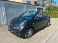 Gebraucht Nissan Micra 88 PS (64 kW) 2006 Schwarz Cabrio